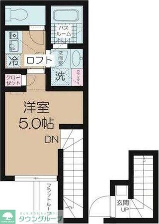 NSGATE元住吉の物件間取画像